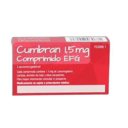 Imagen de CUMBRAN EFG 1,5 mg 1 COMPRIMIDO