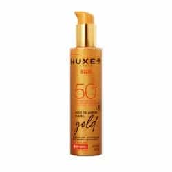 Imagen de Nuxe Sun Aceite Bronceador Sfp50+ Gold Rostro Y Cuerpo 150 Ml