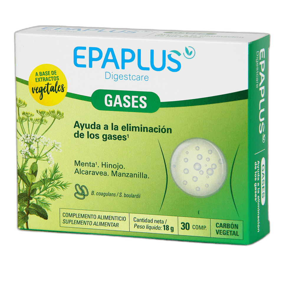 Imagen de EPAPLUS GASES 30 COMPRIMIDOS