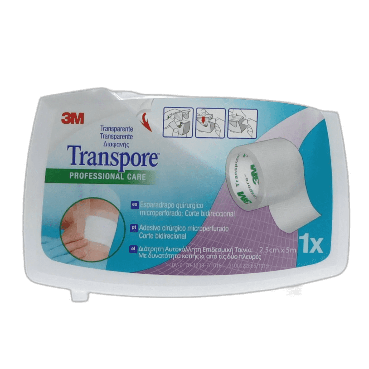 Imagen de ESPARADRAPO TRANSPORE 5X2,5
