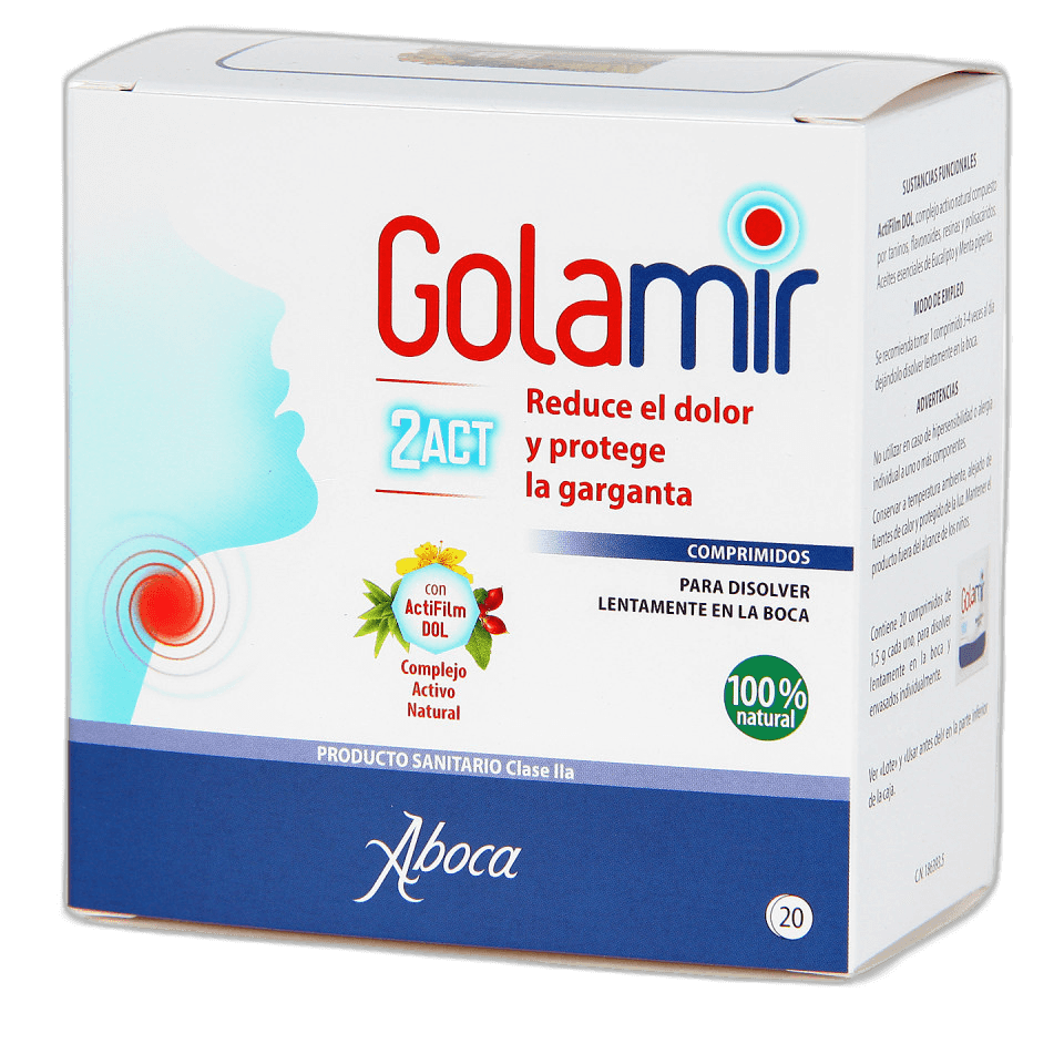 Imagen de GOLAMIR 2ACT 20 COMPR ABOCA
