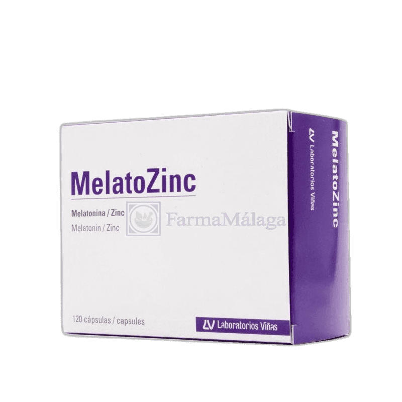 Imagen de MELATOZINC 120 CAPSULAS 1 MG