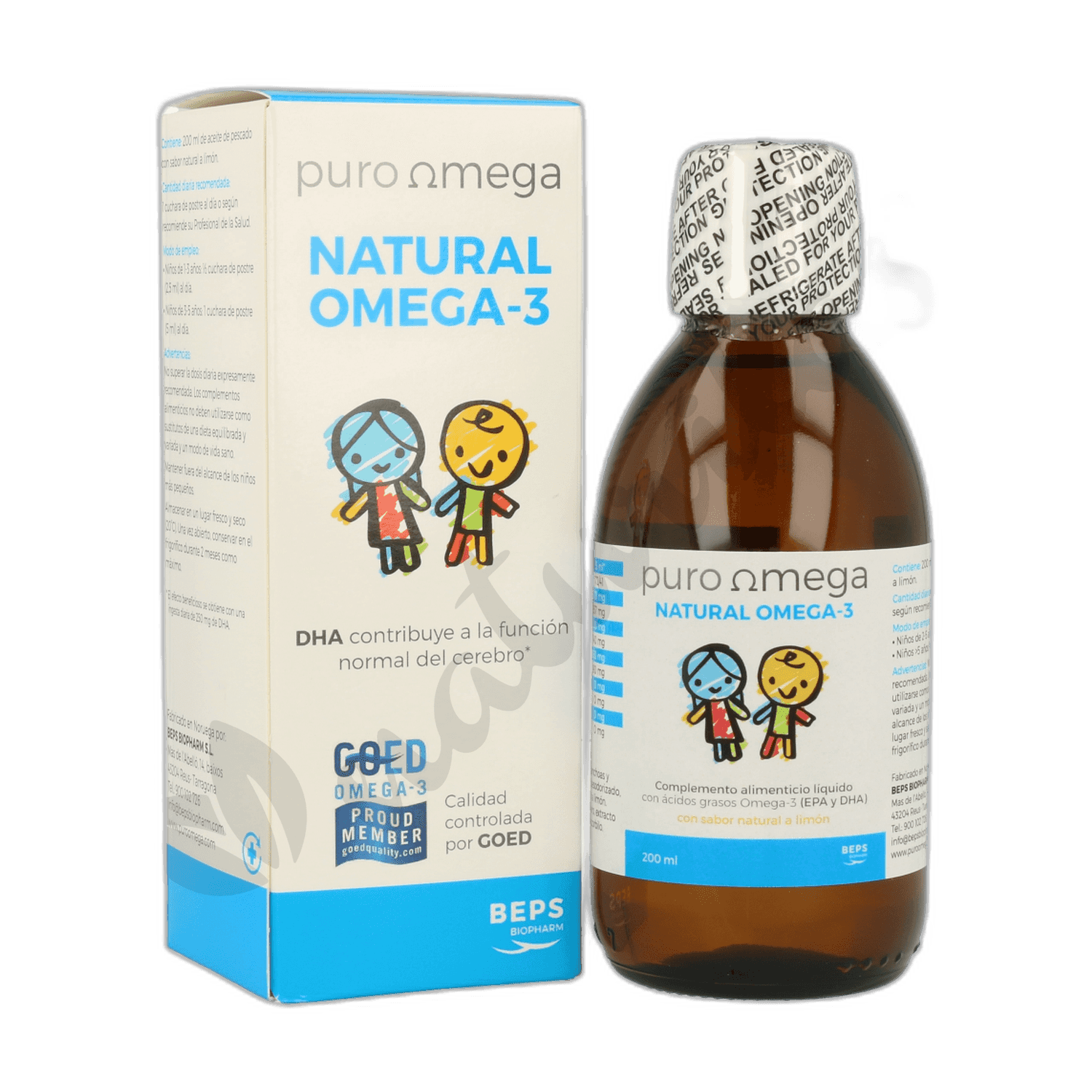 Imagen de NATURAL OMEGA3 NIÑOS 200 ML