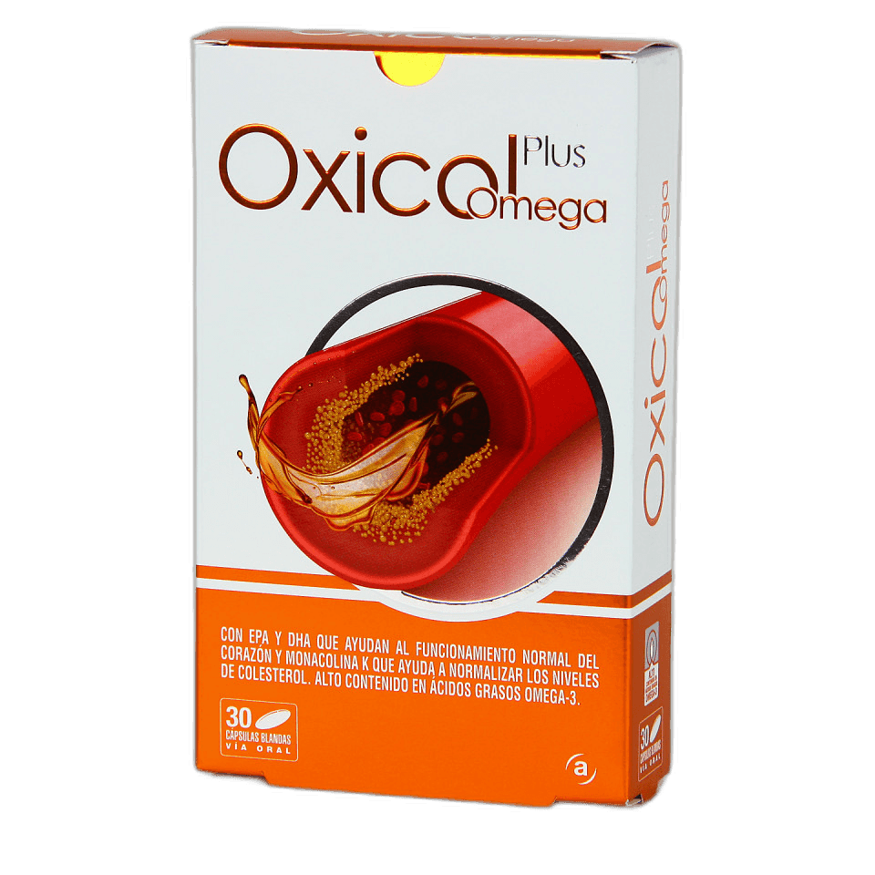 Imagen de OXICOL PLUS OMEGA 30 CAPS