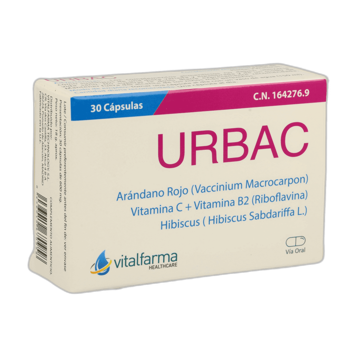 Imagen de URBAC 30 CAPSULAS