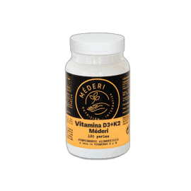 Imagen de VITAMINA D3+K2 MEDERI 120 PERLAS