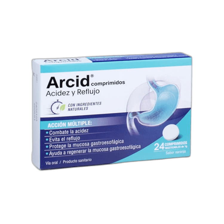 Imagen 3 de ARCID 24 COMPRIMIDOS