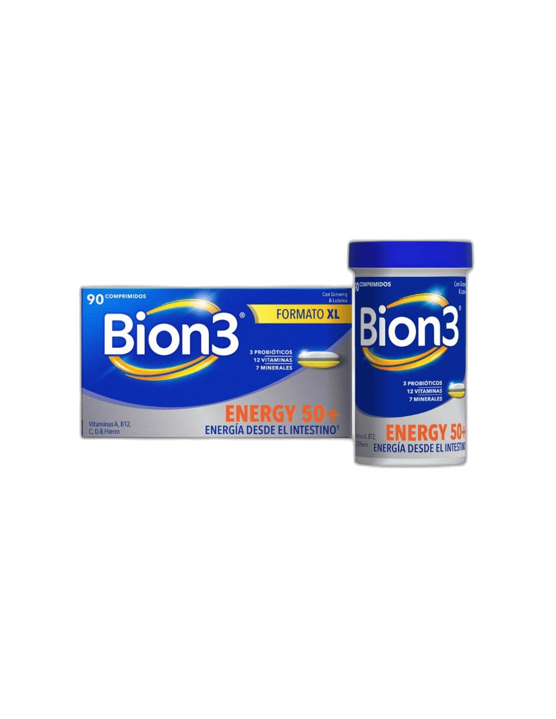 Imagen 3 de BION3 ENERGY 50+ 90 COMPRIMIDOS