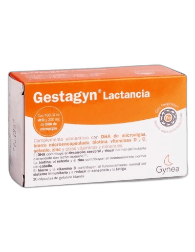 Imagen 2 de GESTAGYN LACTANCIA 30 CAPS