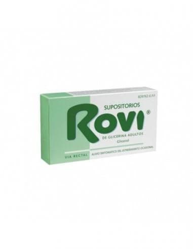 Imagen de Supositorios de Glicerina Rovi Adultos 12 Uds
