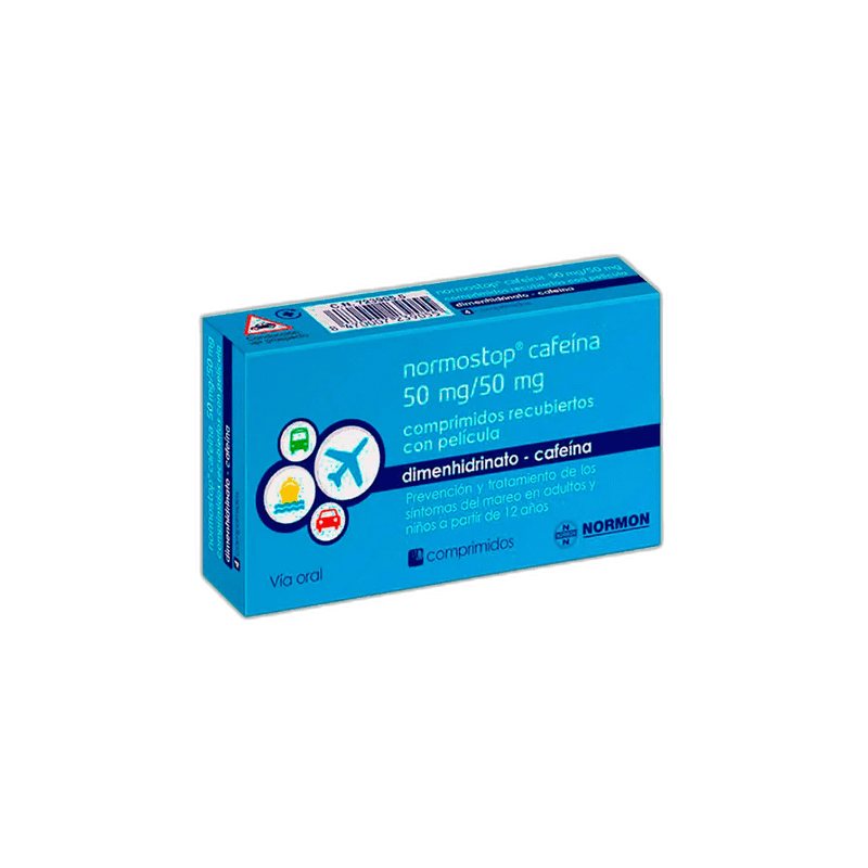 Imagen 3 de NORMOSTOP 50 mg 12 COMPRIMIDOS