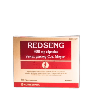 Imagen de REDSENG 300 mg 100 CAPSULAS