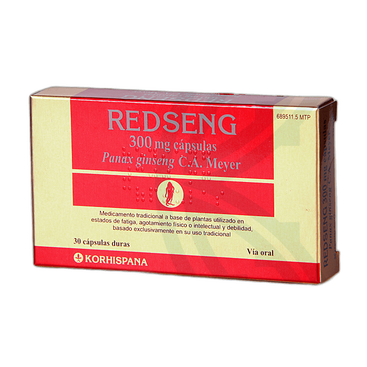 Imagen de REDSENG 300 mg 30 CAPSULAS