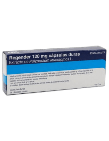 Imagen 3 de REGENDER 120 MG 24 CAPSULAS