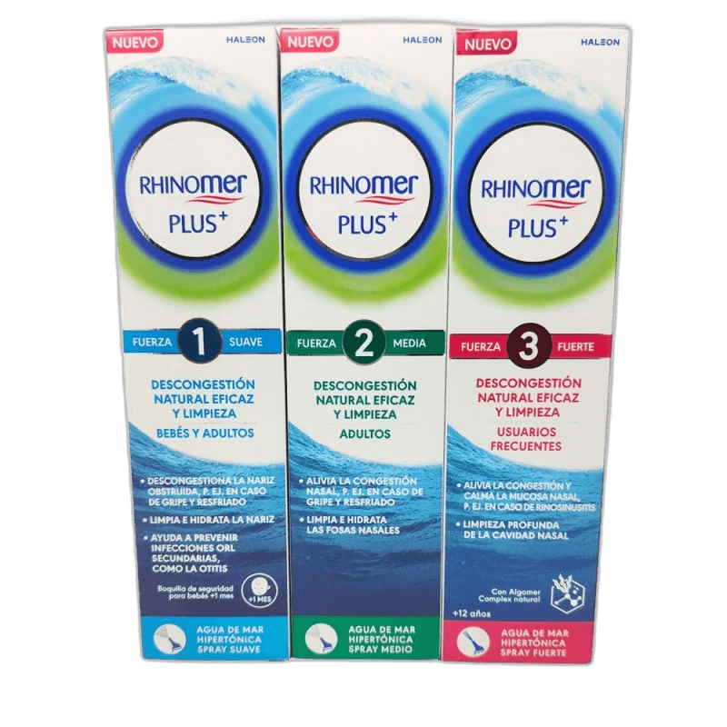 Imagen 2 de RHINOMER PLUS FUERZA 2 125ML