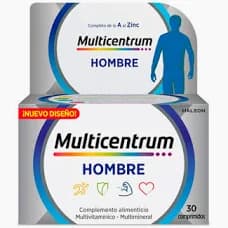Imagen de MULTICENTRUM HOMBRE 30 COMPRIMIDOS