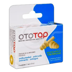 Imagen de TAPONES OIDO OTO TAP GOMA 2 UND.
