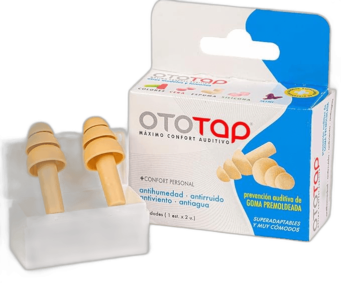 Imagen 2 de TAPONES OIDO OTO TAP GOMA 2 UND.