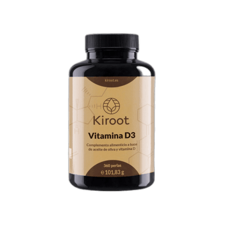 Imagen 2 de VITAMINA D3 KIROOT 360 PERLAS
