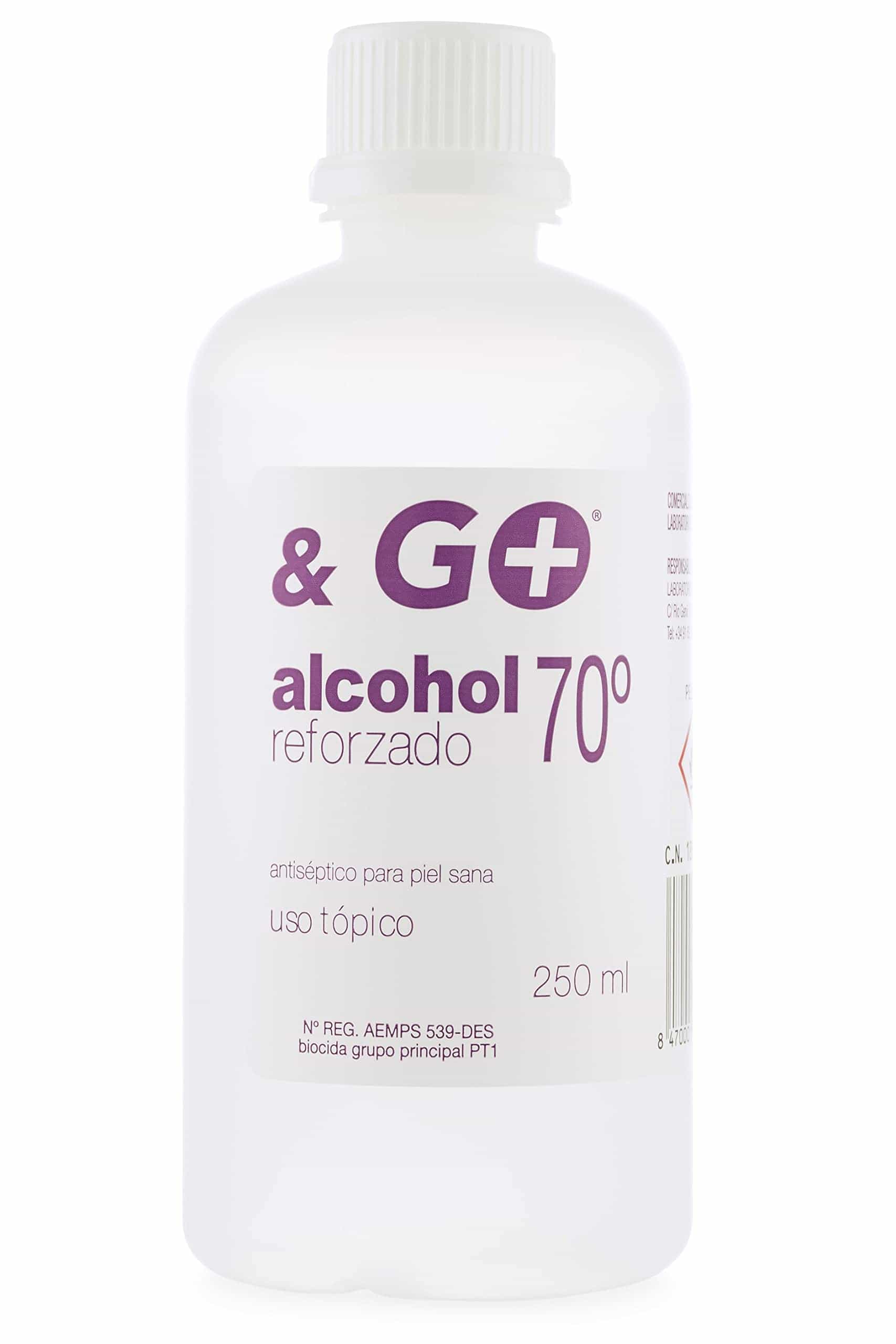 Imagen de ALCOHOL 70º & GO 250 ML