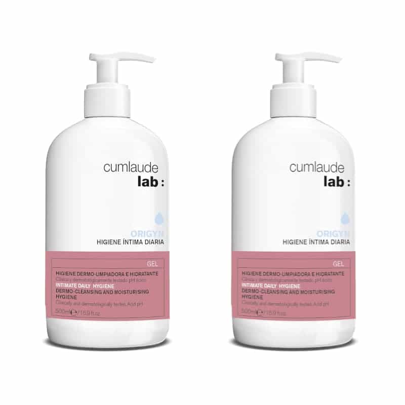Imagen de CUMLAUDE DUPLO ORIGYN HIGIENE INTIMA 2X500ML
