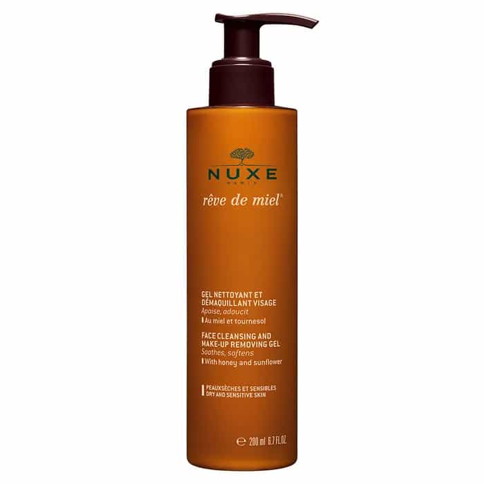 Imagen de NUXE REVE DE MIEL GEL LIMPIADOR Y DESMAQUILLANTE PIELES SECAS Y SENSIBLES 200 ML