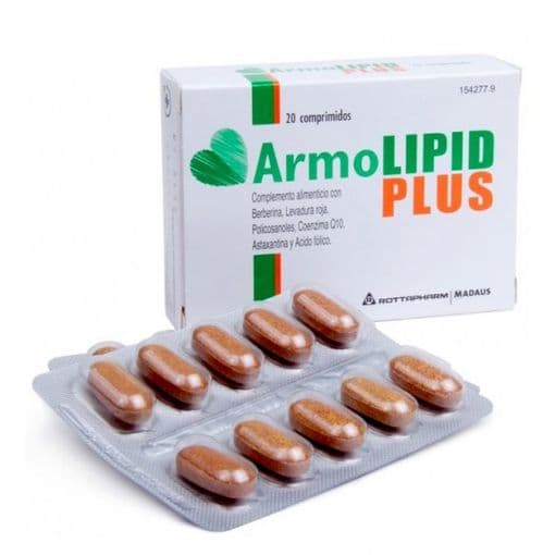 Imagen de ARMOLIPID PLUS 20 COMPRIMIDOS