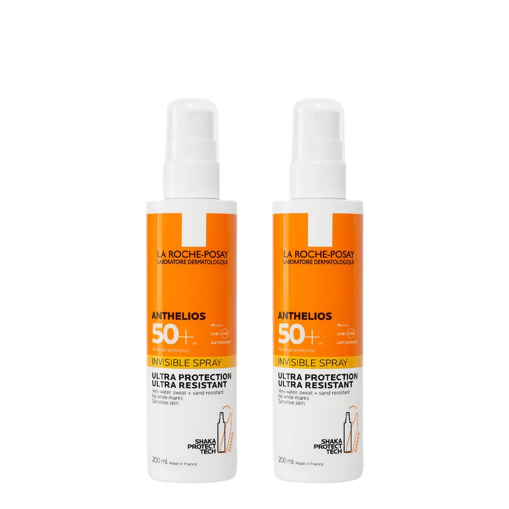 Imagen 2 de Anthelios Duplo Spray Invisible Spf50+ 2x200Ml