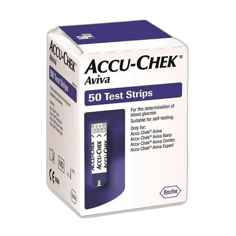 Imagen de ACCU CHEK AVIVA TIRAS REAC GLUCOSA 50 UD