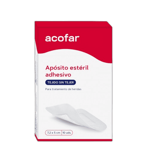 Imagen de ACOFAR APOSITO ESTERIL ADHESIVO 7,2X5CM