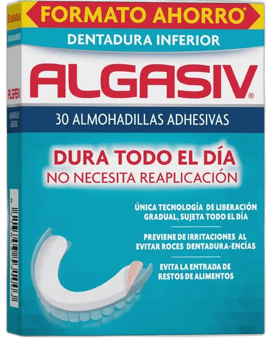Imagen 2 de ALGASIV ALMOHADILLA INFERIOR P531 30 UDS
