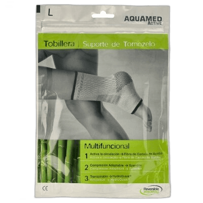Imagen de AQUAMED ACTIVE TOBILLERA SUJEC ELAST T-M