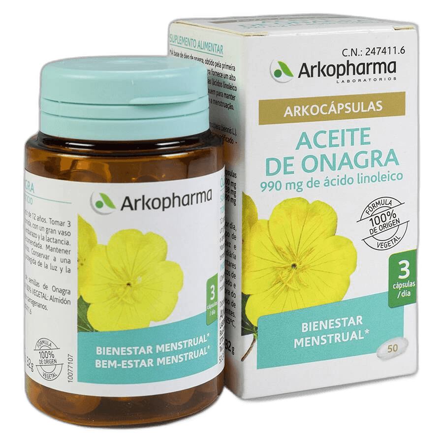 Imagen de ARKOCAPSULAS ACEITE ONAGRA 50 PERLAS