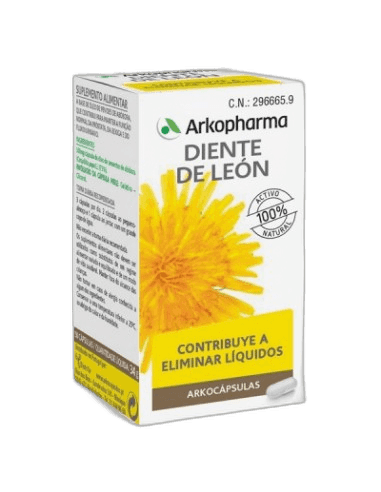Imagen de ARKOCAPSULAS DIENTE DE LEON 245MG 50 CAP