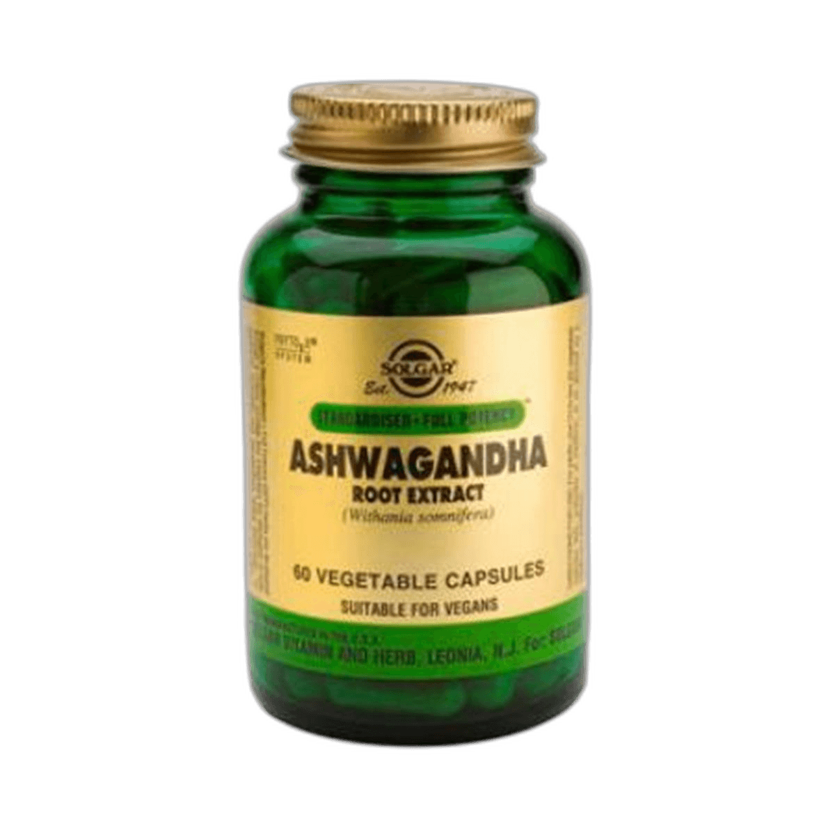 Imagen 2 de ASHWAGANDHA 60 CAPSULAS SOLGAR