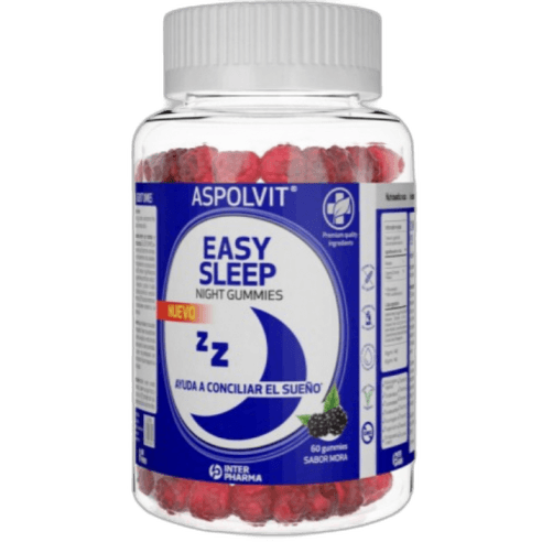 Imagen de ASPOLVIT EASY SLEEP GUMMIES 60 GUMMIES SABOR MORA