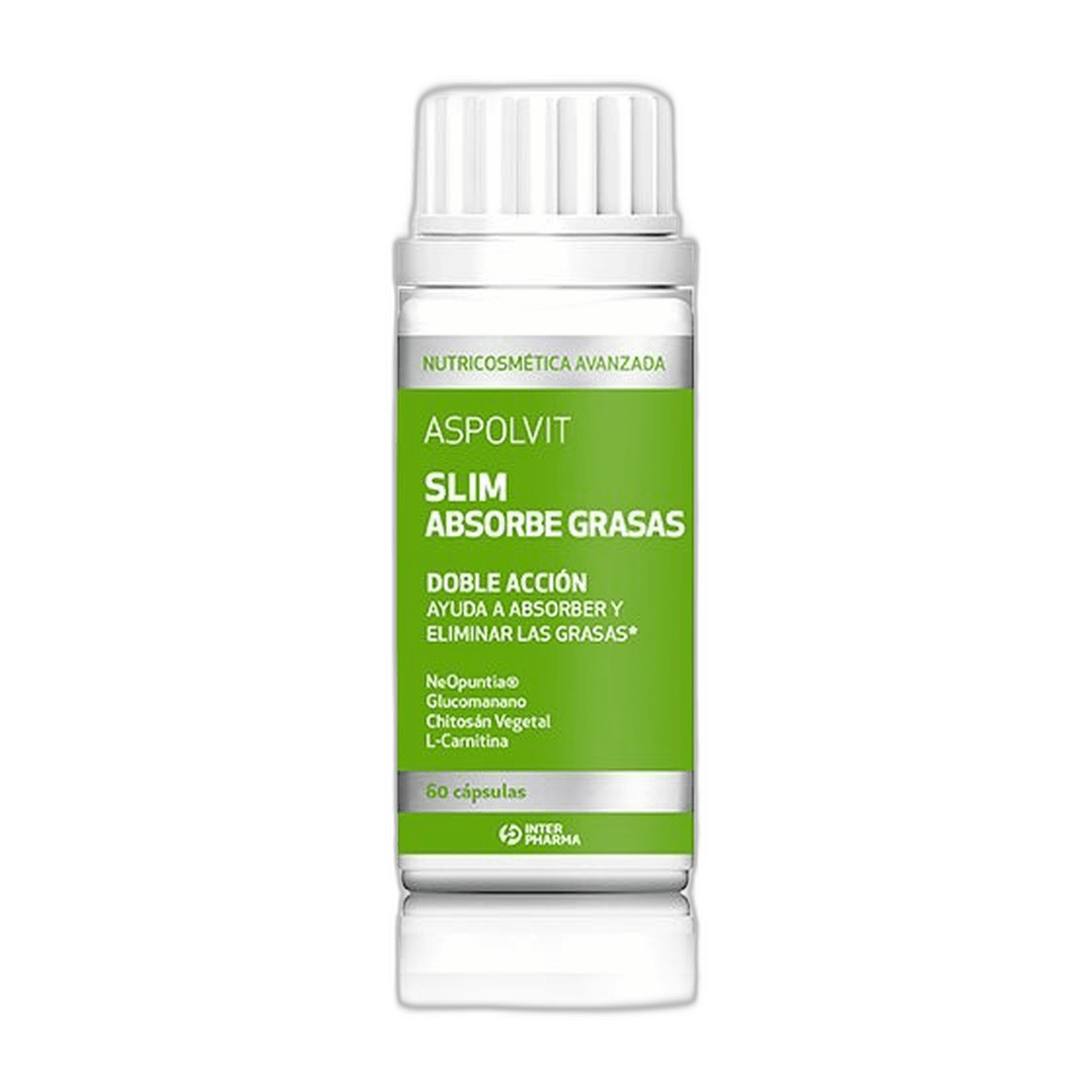 Imagen 2 de ASPOLVIT SLIM ABSORBE GRASAS 60 CAPSULAS
