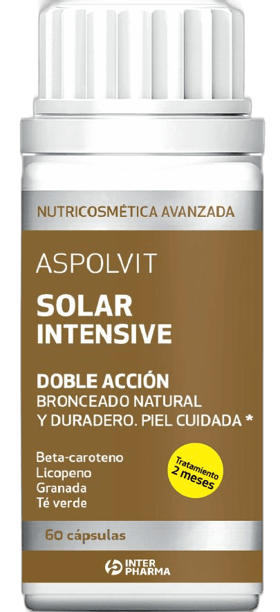 Imagen de ASPOLVIT SOLAR INTENSIVE 60 CAPSULAS