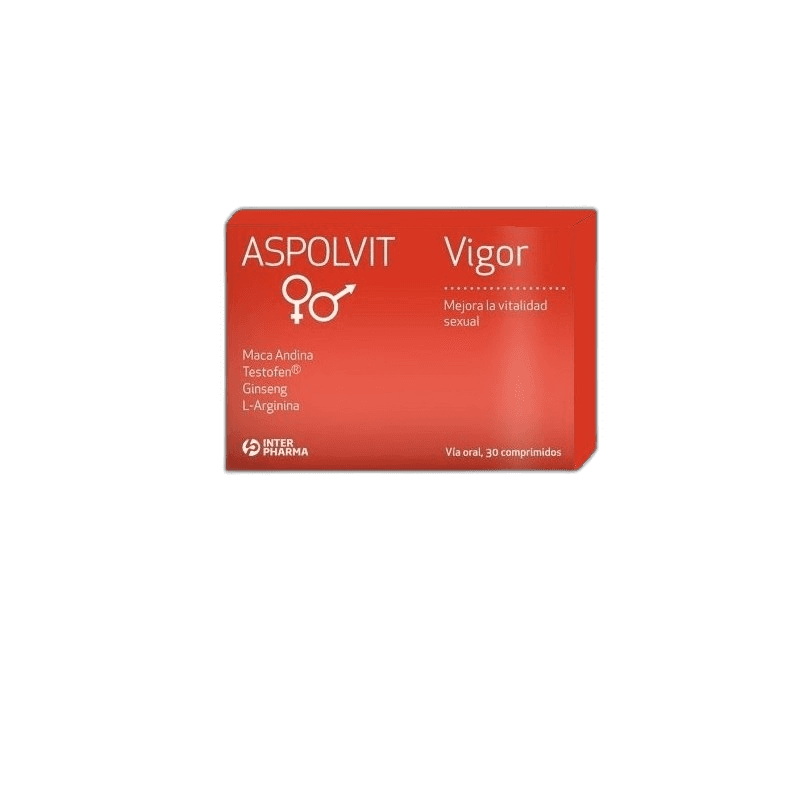 Imagen 2 de ASPOLVIT VIGOR 30 COMPRIMIDOS