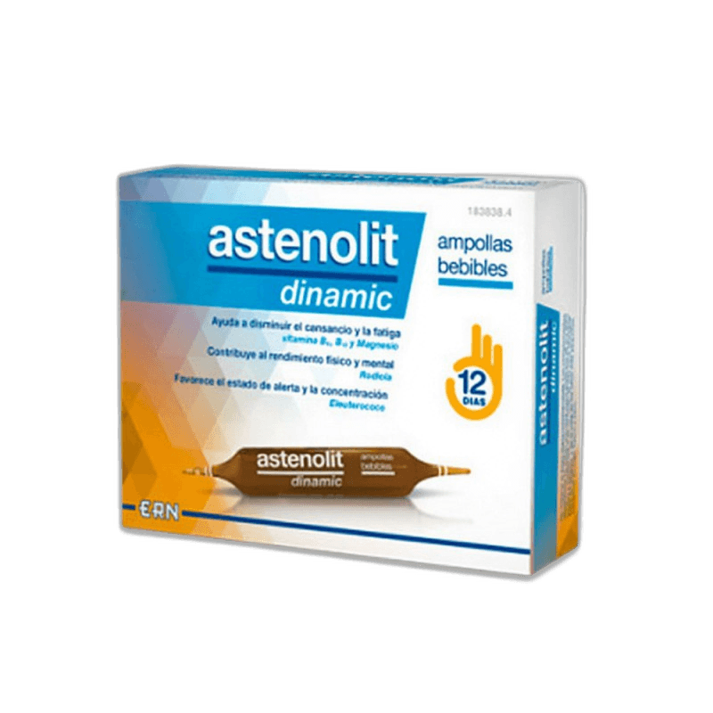 Imagen 2 de ASTENOLIT DINAMIC 12 AMPOLLAS BEBIBLES