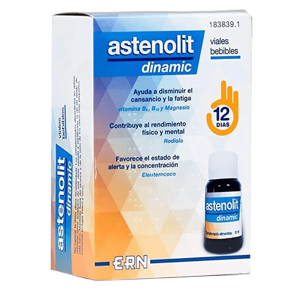 Imagen 2 de ASTENOLIT DINAMIC 12 VIALES BEBIBLES