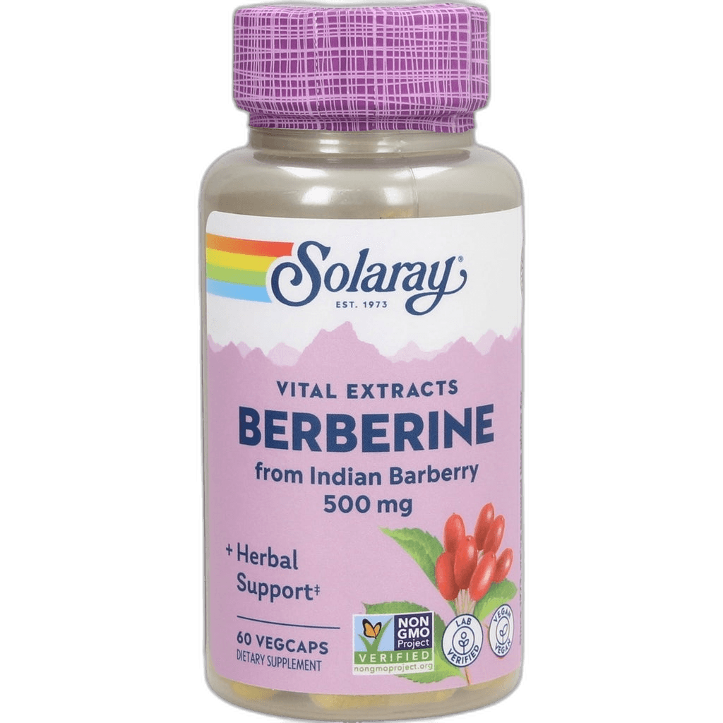 Imagen 3 de BERBERINE SOLARAY 60 VEGCAPSULAS