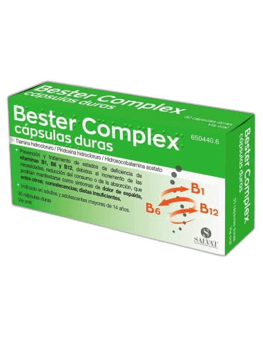 Imagen 3 de BESTER COMPLEX 30 CAPSULAS