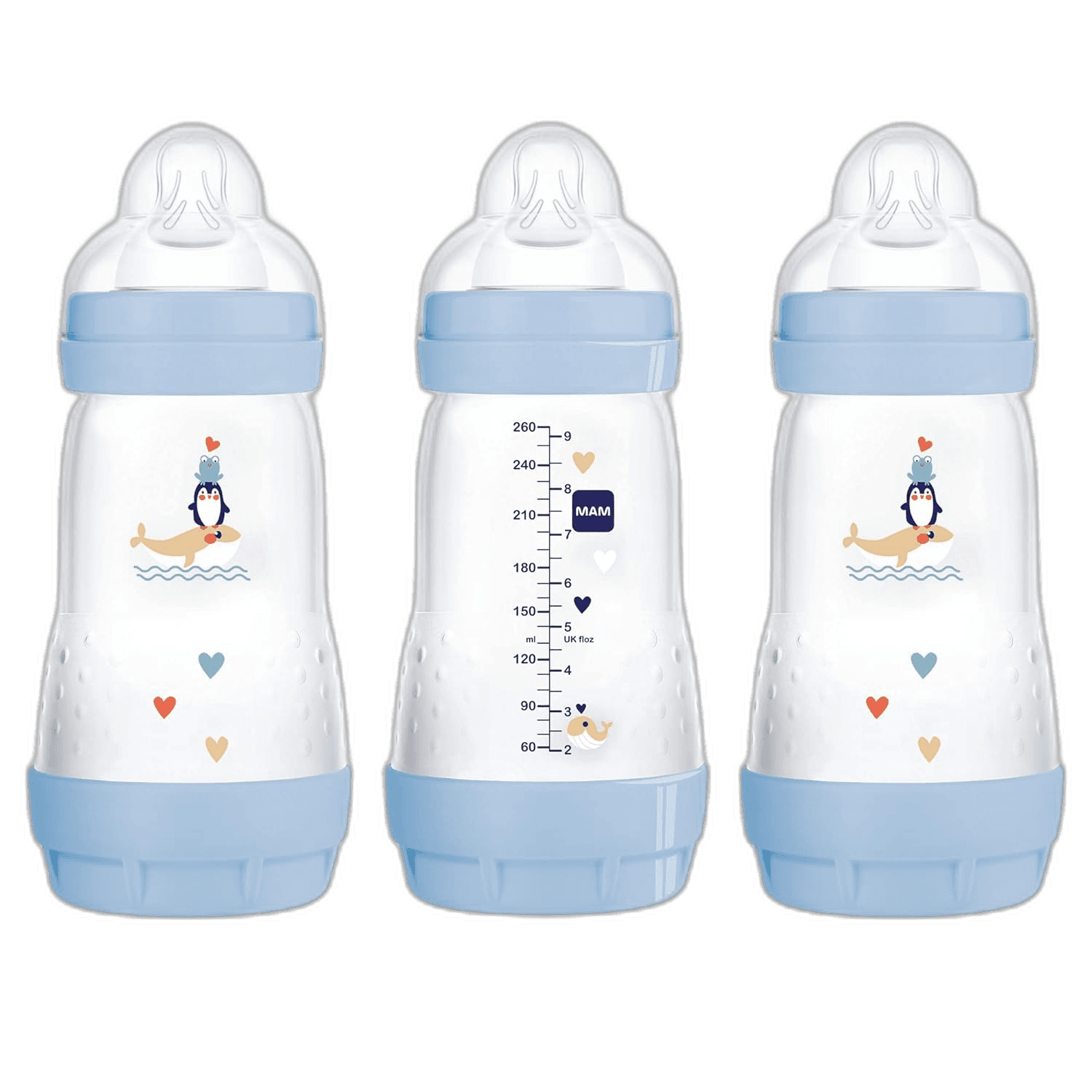 Imagen 2 de BIBERON ANTICOLICO MAM ANTICOLIC EASY START +4 MESES 2 UNIDA