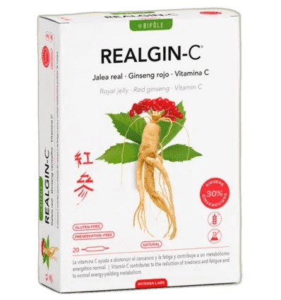 Imagen de BIPOLE REALGIN-C 20 AMPOLLAS