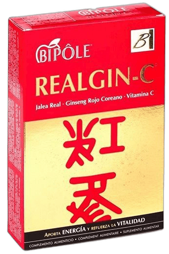 Imagen 2 de BIPOLE REALGIN-C 20 AMPOLLAS