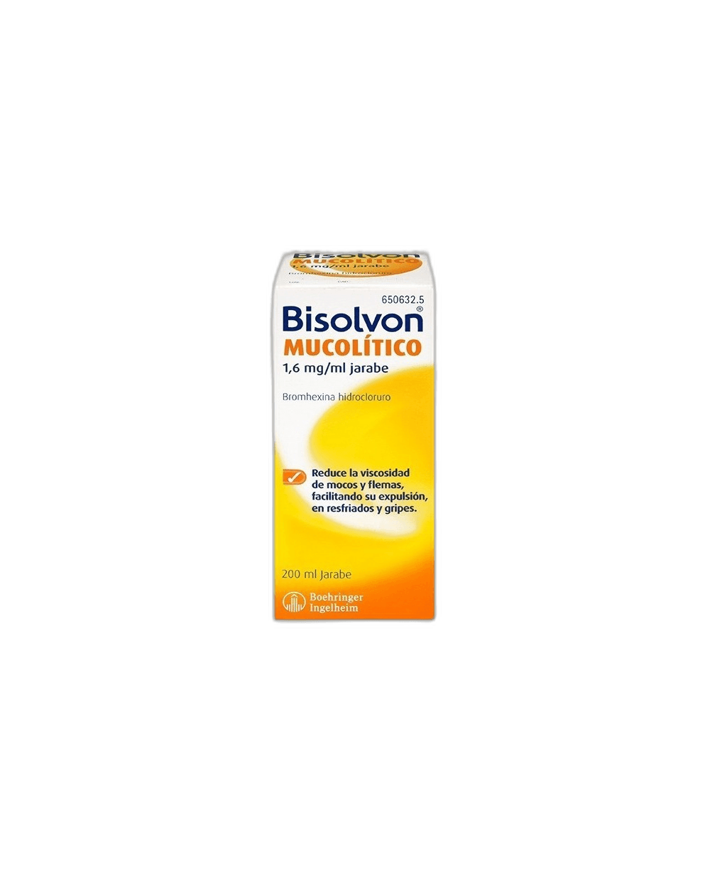 Imagen 3 de BISOLVON MUCOLITICO 1,6 mg/ml JARABE 1 FRASCO 200 ml