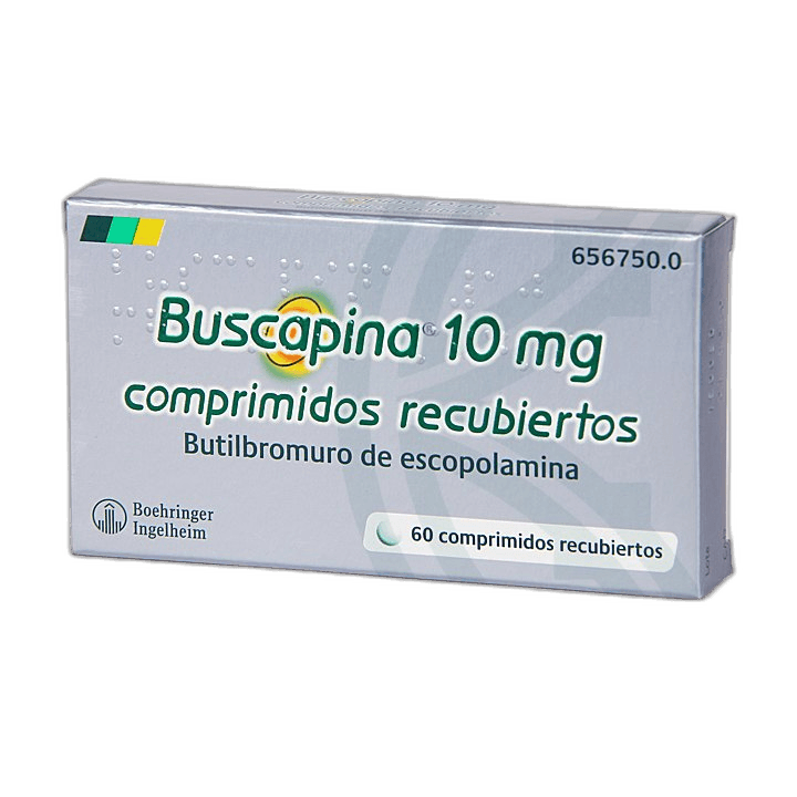 Imagen 2 de BUSCAPINA 10 mg 60 COMPRIMIDOS RECUBIERTOS