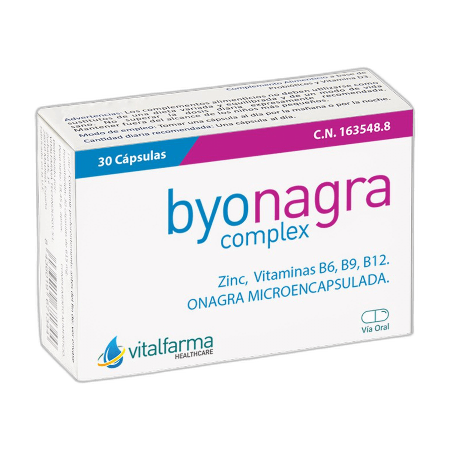 Imagen de BYONAGRA COMPLEX 30 CAPSULAS