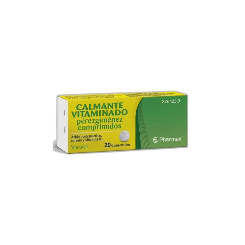Imagen 3 de CALMANTE VITAMINADO PEREZGIMENEZ 20 COMPRIMIDOS